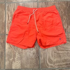 Polo Ralph Lauren Swim Trunks | Men’s XXL | Mango Orange Classic Pony Logo